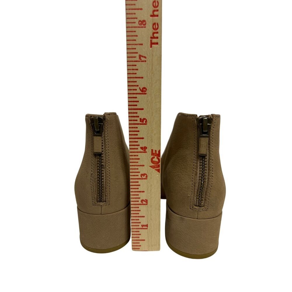 Eileen Fisher Women's Leather Booties Tan Ankle Boots Size 6 New with Flaws - Picture 7 of 11